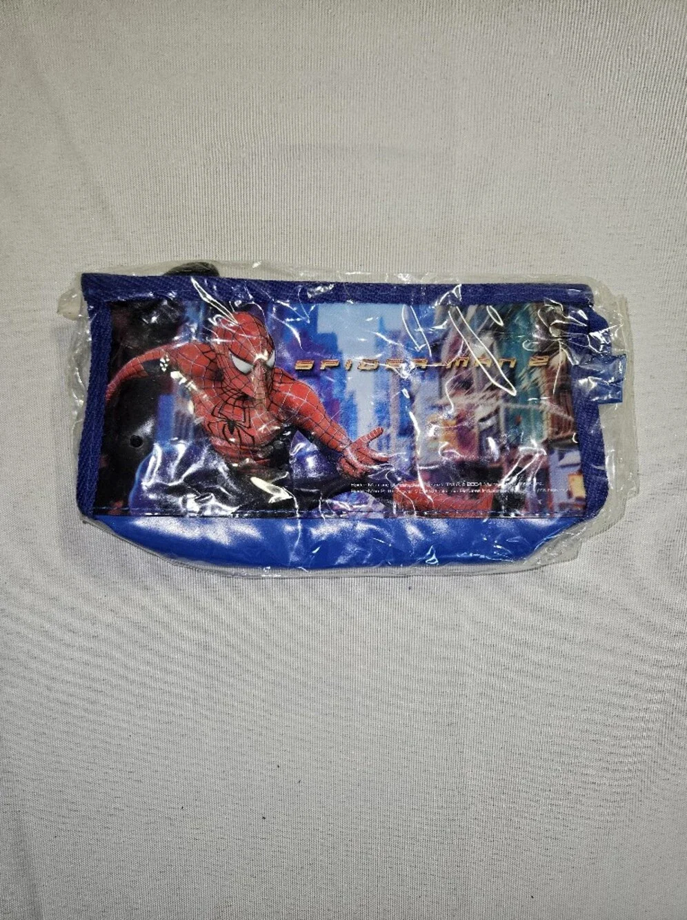 Vintage 2007 Spider-Man 3 Lunch Bag & Pencil Case Set NWT Marvel Movie Promo